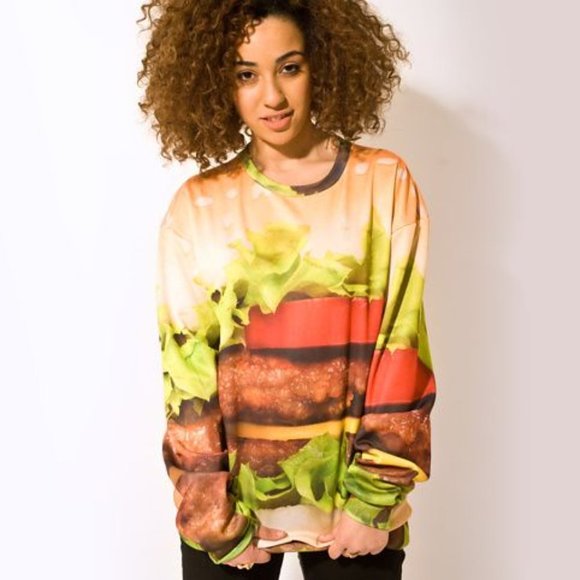 Hamburger Sweatshirt - Picture 2 of 9